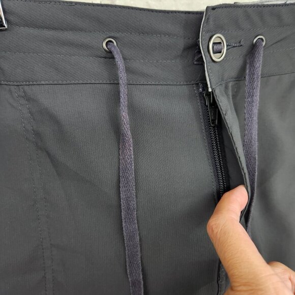 Cabela's XPG Women's Cool Phase Black Grey Size 14 Convertible Pants Gorpcore - Picture 6 of 15
